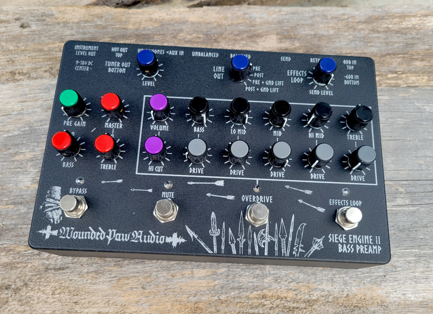 (image for) Siege Engine II Bass Pre-Amp