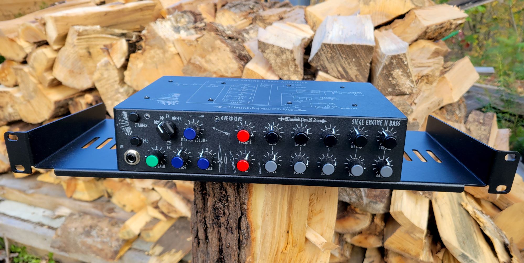 (image for) rack shelf for Siege Engine II amp